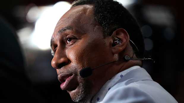 Stephen A. Smith at 2023 NBA Finals